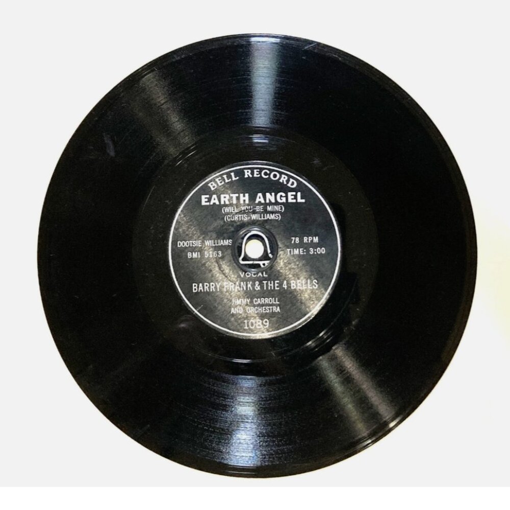 Bell Record Earth Angel Ko Ko Mo Barry Frank & the 4 Bells 78 RPM